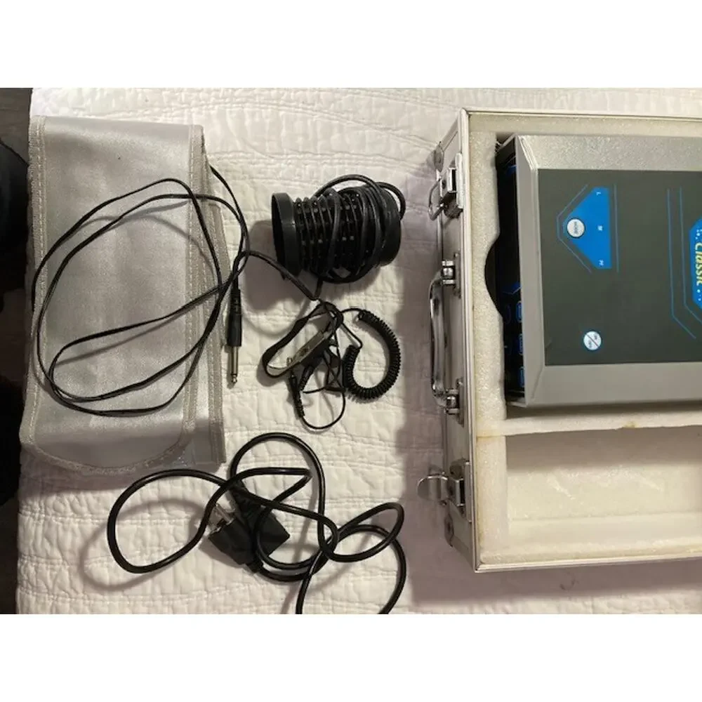 Quantum Resonance Magnetic Analyzer QRMA – Tested & Working – With Case & Cables